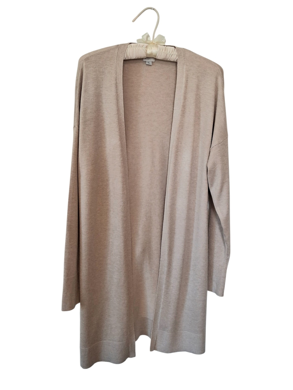 A New Day Tan Cardigan Duster Size Large